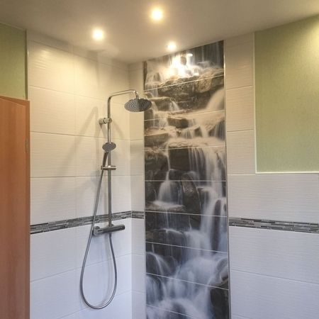 Dekorbild Wasserfall