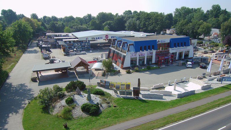 Luftaufnahme von i & M – Bauzentrum Szonn Kolkwitz