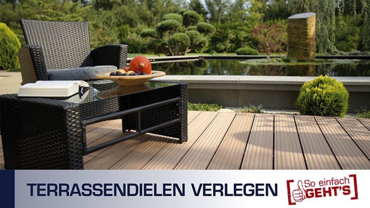 Terrassendielen verlegen